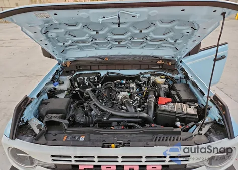 2025 Ford Bronco Heritage z USA, uszkodzony, nr VIN 1FMEE4DPXSLB18706